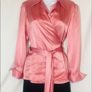 SUSAN LUCCI SILK BLOUSE